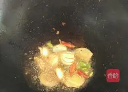 Illustration of braised fish head 2