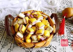 Illustration of how to make mini colorful steamed buns 18