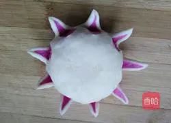 Illustration of how to make flower clusters of fancy pastries 3