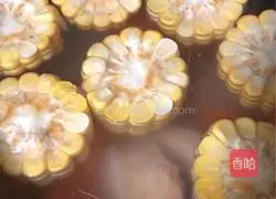 Cantonese style carrot and corn fan bone soup recipe 4