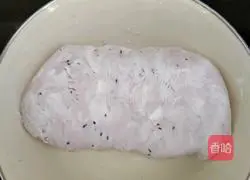 Brown Sugar Honey Sesame Purple Sweet Potato Cake Recipe Illustration 3