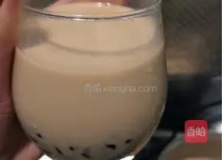 Pearl milk tea (family version) Illustration of how to do it 10
