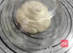 Illustration of making simple sauce-flavored pancake 1