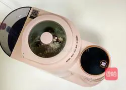 Purple sweet potato oatmeal rice paste recipe 4