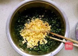 Illustration of how to make purple sweet potato two-color buns 8