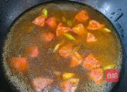 Staple food│tomatoes Illustration of how to make a simple stomach-warming breakfast of egg noodles 5