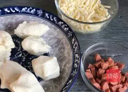 Cheese Potatoes Illustration of how to make cakes 8