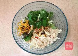 Illustration of how to make chicken breast with Cordyceps flowers 12