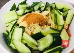 Illustration of how to make cold yuba 5