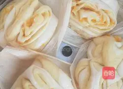 Illustration of how to make two-color carrot rolls 15