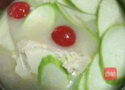 Illustration of how to make delicious vegetable fish noodle soup 9