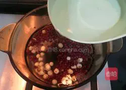 Red bean and lotus seed soup recipe 7