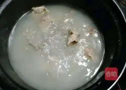 Mussel, Pork Ribs and Yam Soup Illustration of how to do it 7