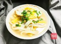 Pumpkin Soup Noodles - Magic Flour Recipe Illustration 14