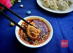 Illustration of how to make dumplings stuffed with sophora flower stuffing 18