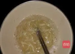 Cucumber, egg and sesame cake recipe 1