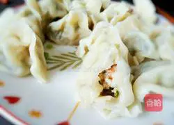 Chrysanthemum chrysanthemum Illustration of how to make shrimp dumplings 14