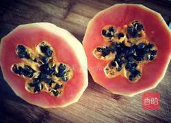 Illustration of how to make papaya and crucian carp soup 2