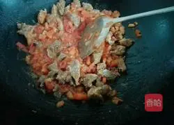 Illustration of tomato stewed beef brisket 11