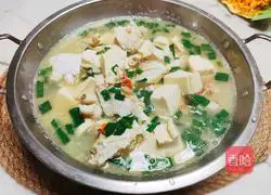 Illustration of how to make swimming crab tofu soup 9