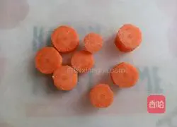 Illustration of how to make carrot and grain rice cereal 2