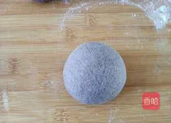 Illustration of how to make black rice steamed buns 7