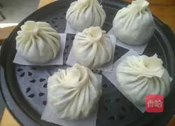 Illustration of the lazy version of leek and egg buns 6