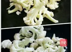 Illustration of how to make cauliflower slices 6