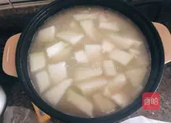 Winter Melon, Barley and Pork Ribs Soup Recipe Illustration 6