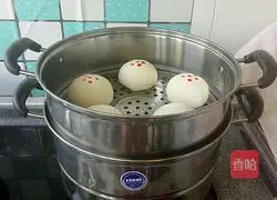 Illustration of how to make old noodle steamed buns 9