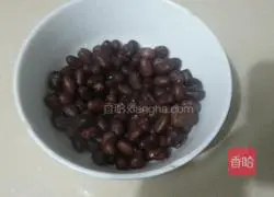 Illustration of how to make red bean and sago 6