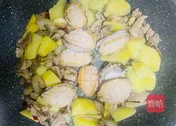 Illustration of how to make abalone and potatoes 6