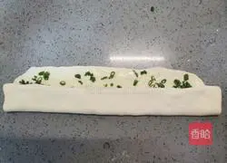 Illustration of how to make spring onion rolls 11