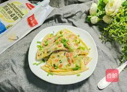 Ham and Egg Soft Pancake-Miracle Flour Illustration of how to do it 8