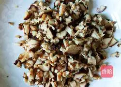 Illustration of how to make homemade dumplings with celery, mushrooms and meat 4