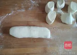Illustration of how to make glutinous rice and bean paste buns 5