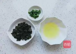 Spinach, green algae and egg drop soup recipe 4
