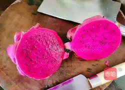 Winter melon rind Illustration of how to make sweet dragon fruit soup 3