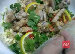 Spicy and sour lemon chicken feet Illustration of how to do it 8