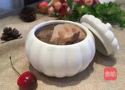 Illustration of how to make pork ribs and lotus root soup 6