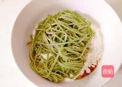 Illustration of making special fried noodles 9