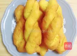 Milk Pumpkin Twist (Ao Guo Guo) Recipe Illustration 13