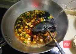 Illustration of how to make beef blend (paste) 8