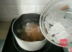 Illustration of making sweet orange glutinous rice balls 7