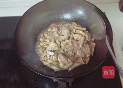 Illustration of how to make bamboo shoot soup (local famous dish) 6