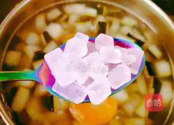 Illustration of how to make rock sugar citrus and winter melon peel 7