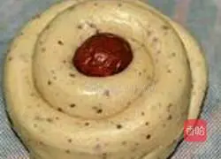 Illustration of how to make pancakes with jujube paste 5