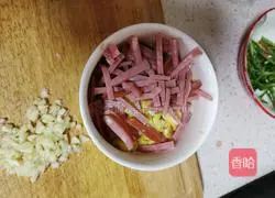 Illustration of how to make fried noodles 5