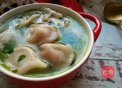 Illustration of how to make clear soup dumplings 10