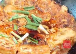 Illustration of how to make thick tofu 14